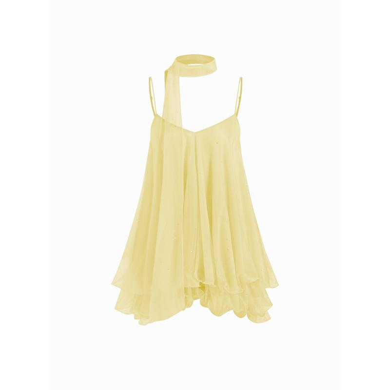 Ribbon Tie Trapeze Dress (Viral on Instagram!)