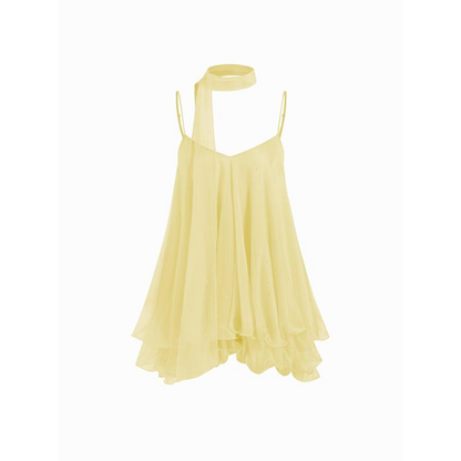 Ribbon Tie Trapeze Dress (Viral on Instagram!)