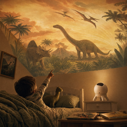 🦖LOROLAB™ DinoKids Jurassic World Adventure Projector