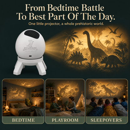 🦖LOROLAB™ DinoKids Jurassic World Adventure Projector
